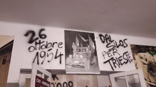 Centro raccolta Profughi di Padriciano (Trieste), dal 1948 al 1976 rifugio degli esuli istriani, fiumani e dalmati (350.000 italiani abbandonarono la loro terra)