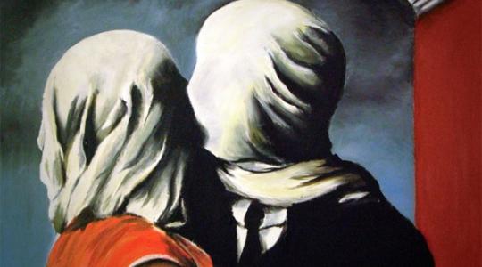 "Gli amanti". R. Magritte